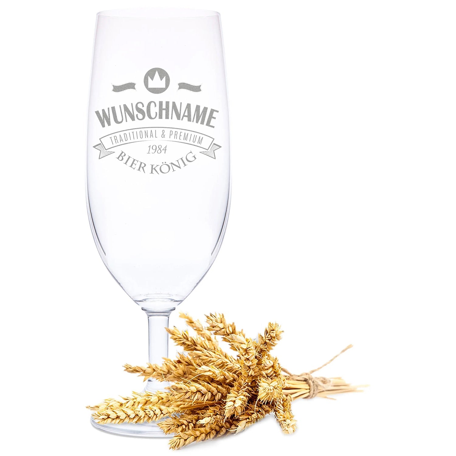 Leonardo Bierglas mit Gravur "Bierkönig"