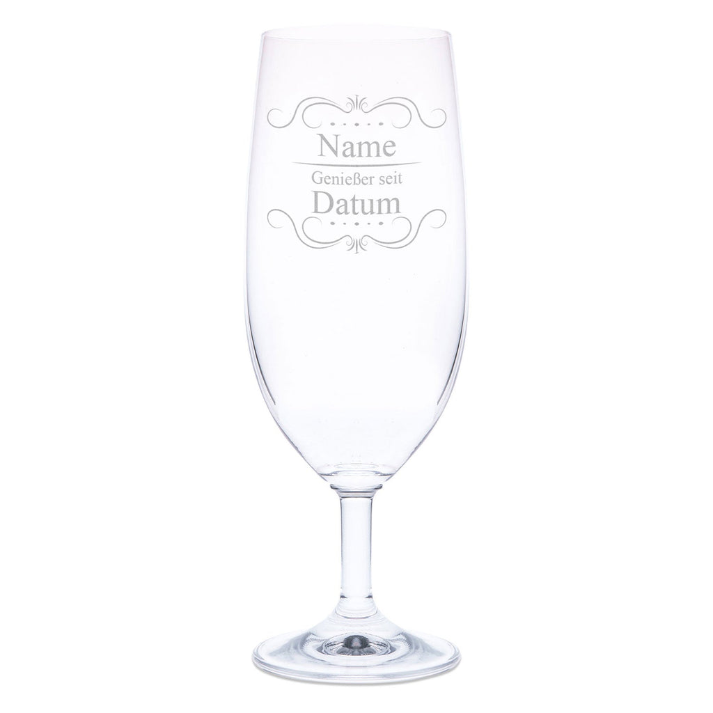 Leonardo Bierglas mit Gravur "Biergenießer"