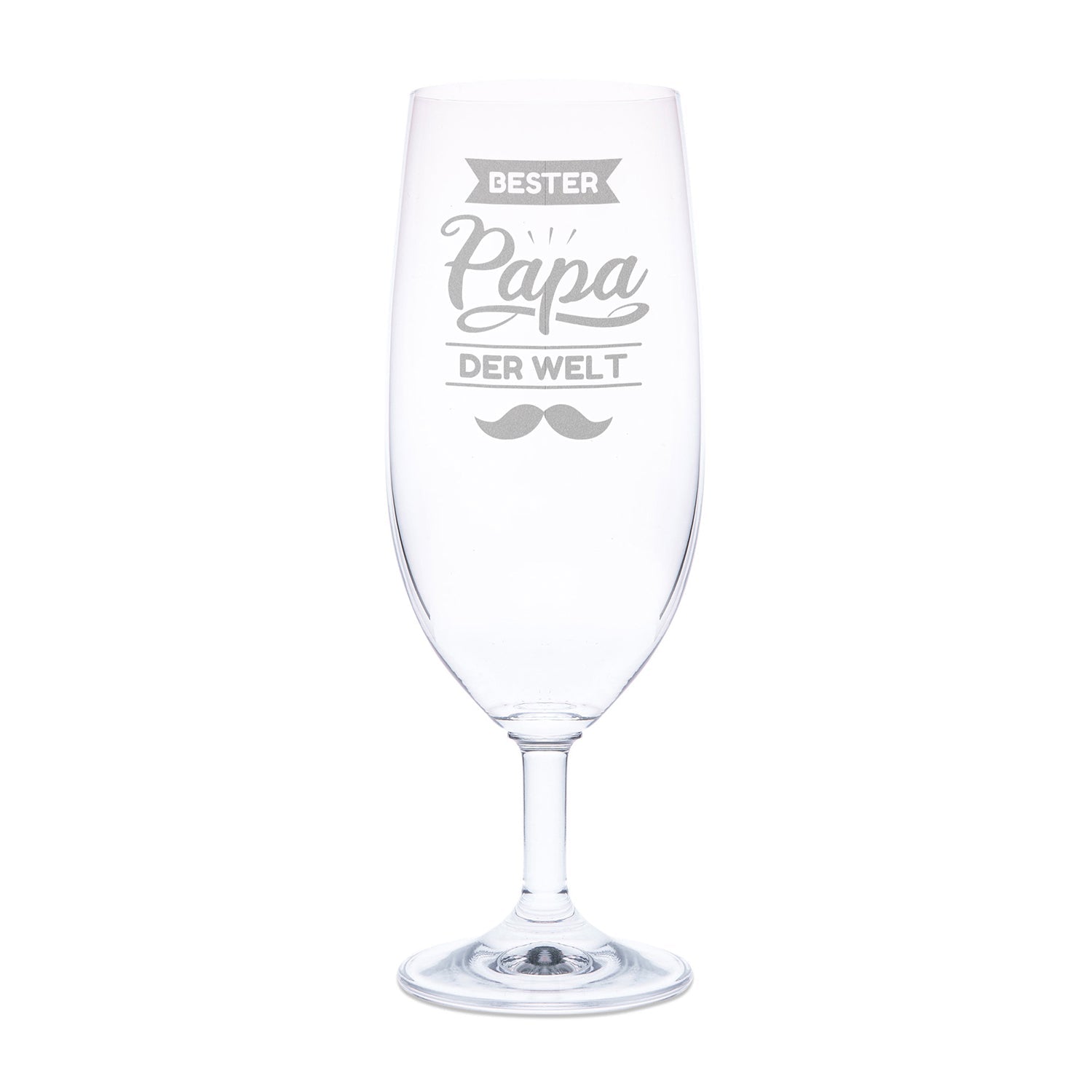 Leonardo Bierglas mit Gravur "Bester Papa der Welt V2"