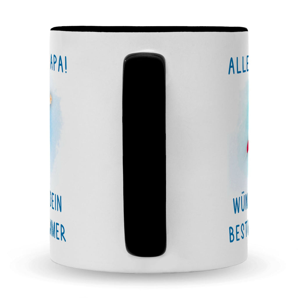 Bedruckte Tasse mit Spruch Bester Schwimmer