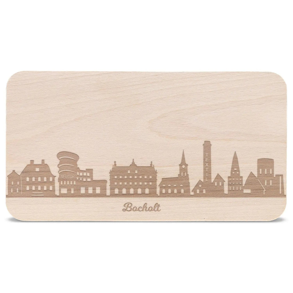 Frühstücksbrettchen Skyline Bocholt