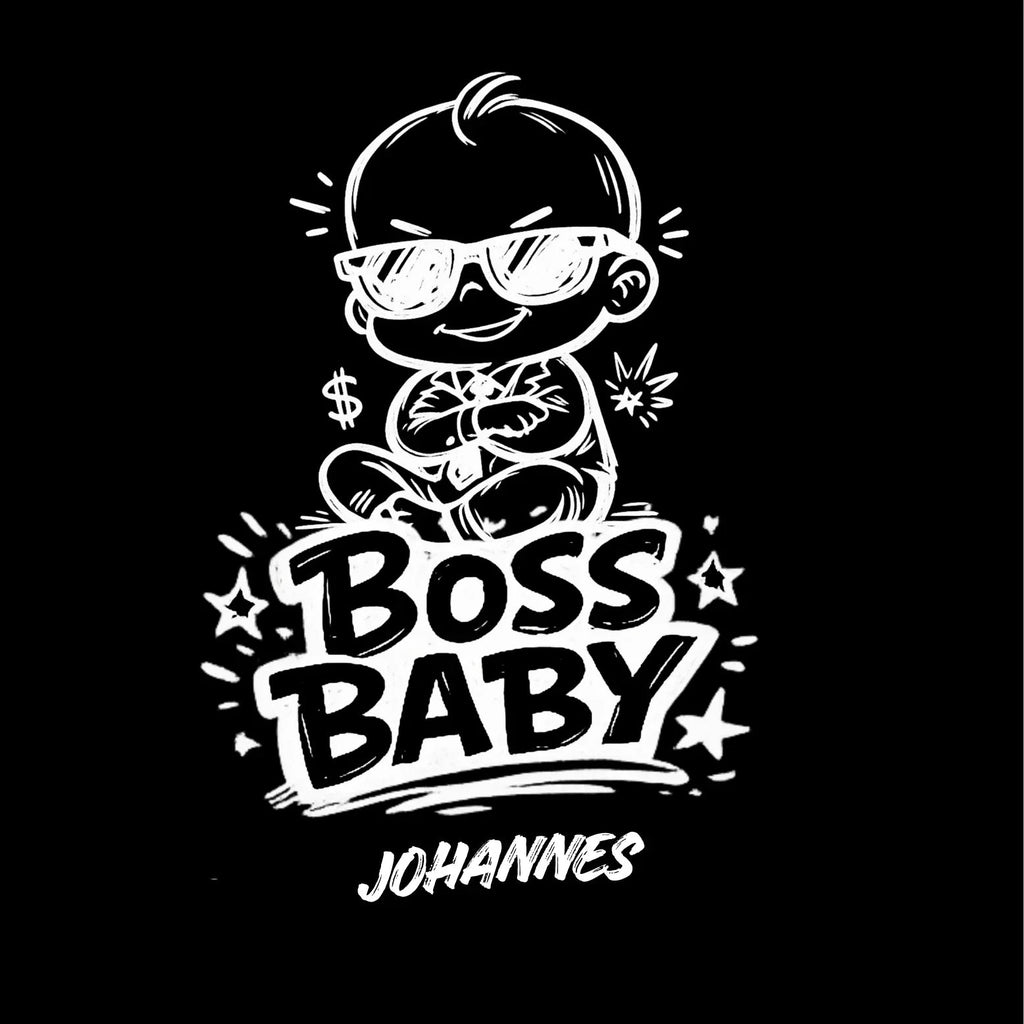Baby T-Shirt BOSS BABY Rundhals personalisiert