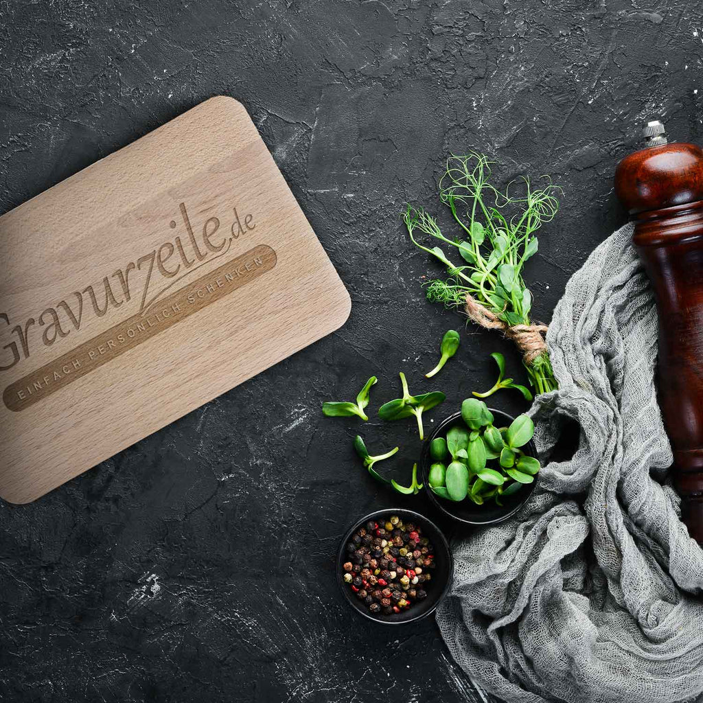 Frühstücksbrettchen Skyline Bayreuth