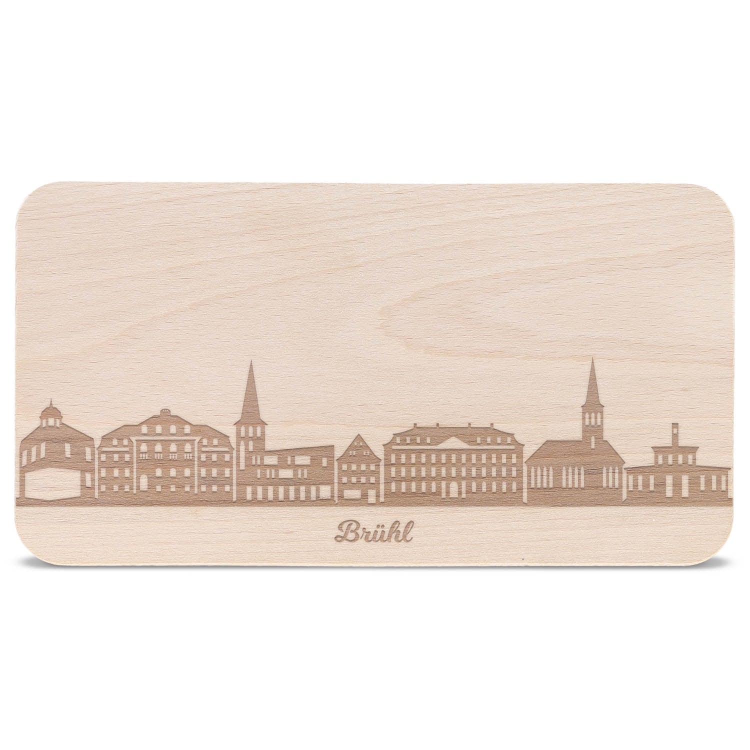 Frühstücksbrettchen Skyline Brühl