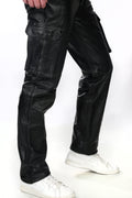 Herren Lederhose Cargo Nappa