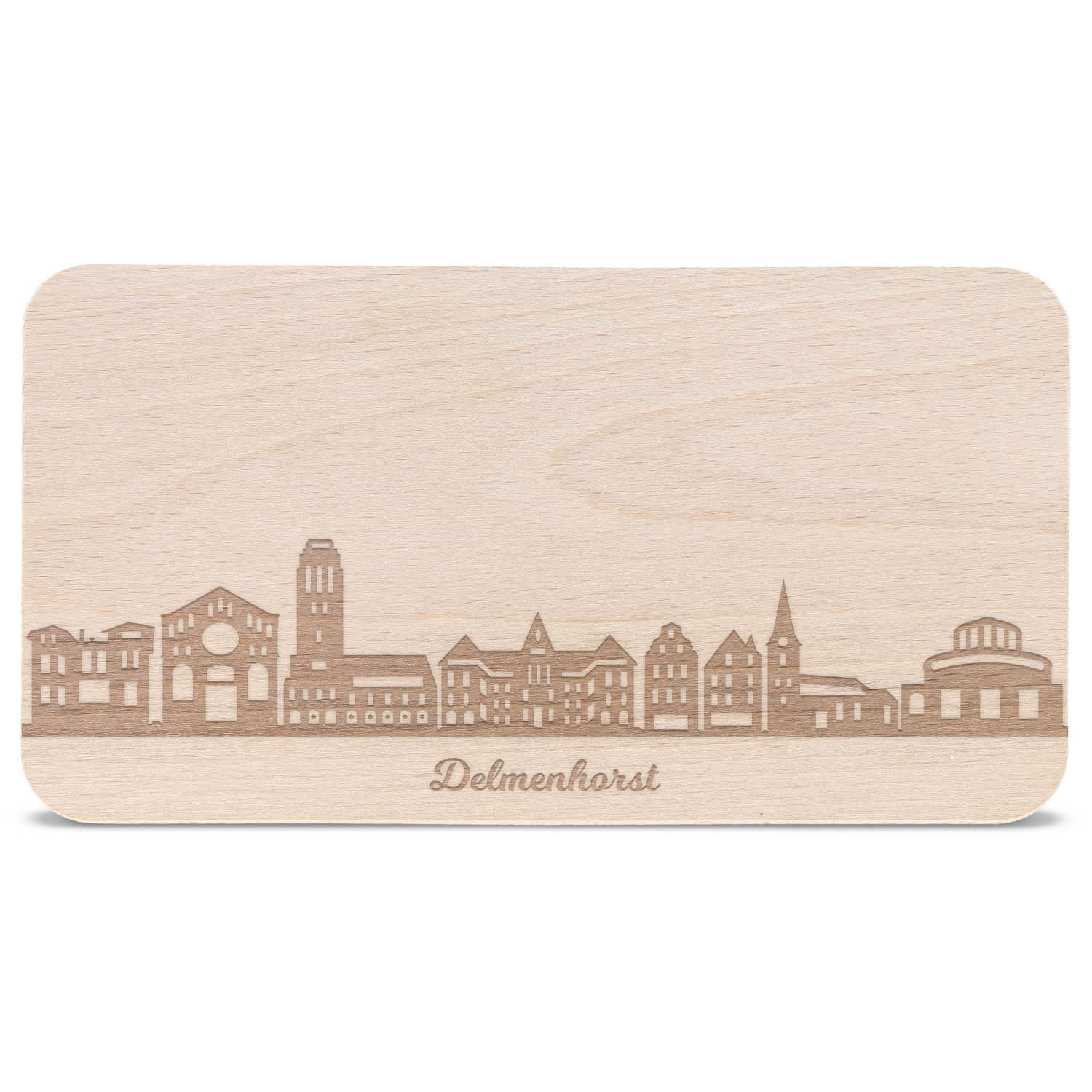 Frühstücksbrettchen Skyline Delmenhorst