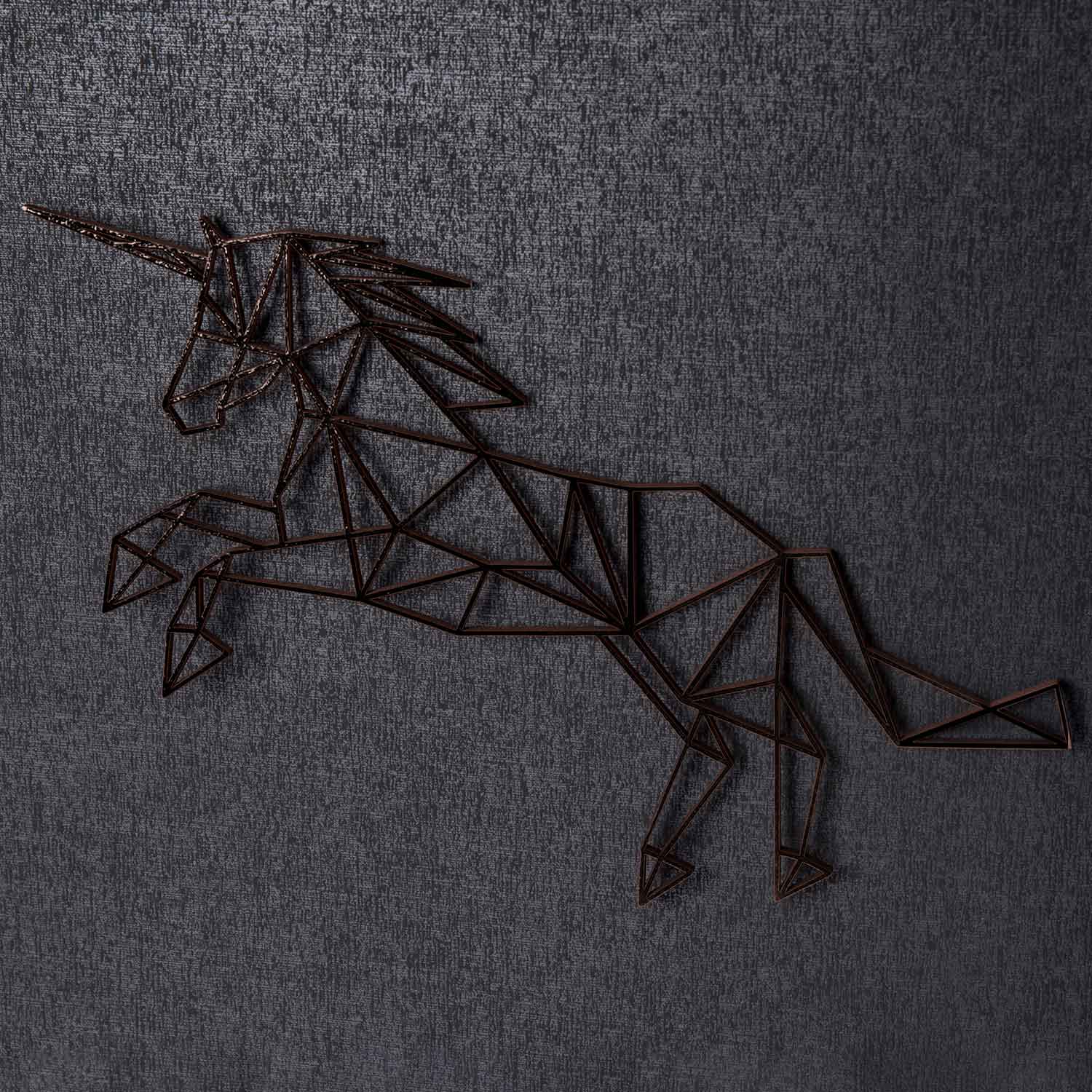Origami Einhorn V2 aus Holz -