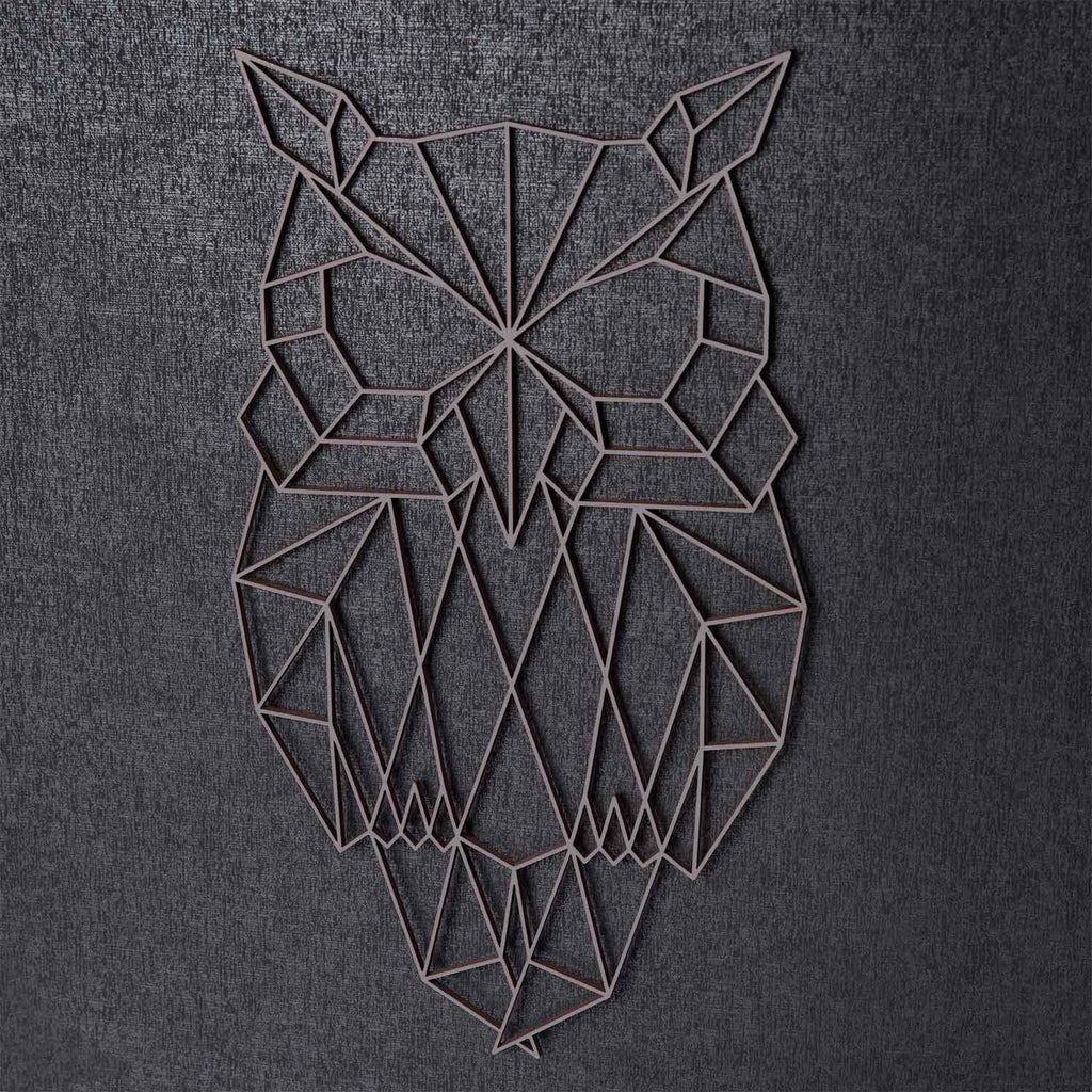 Origami Eule aus Holz -
