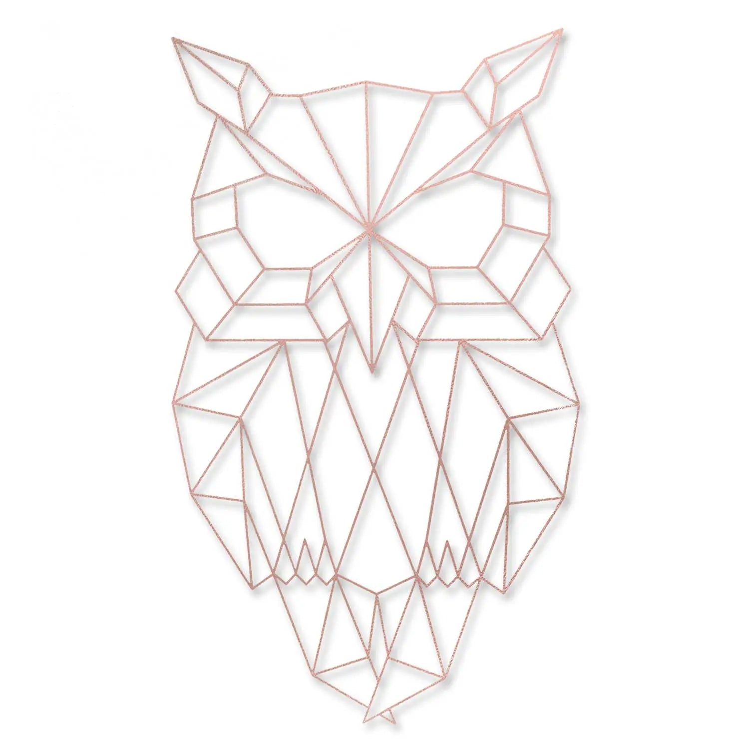 Origami Eule aus Holz -