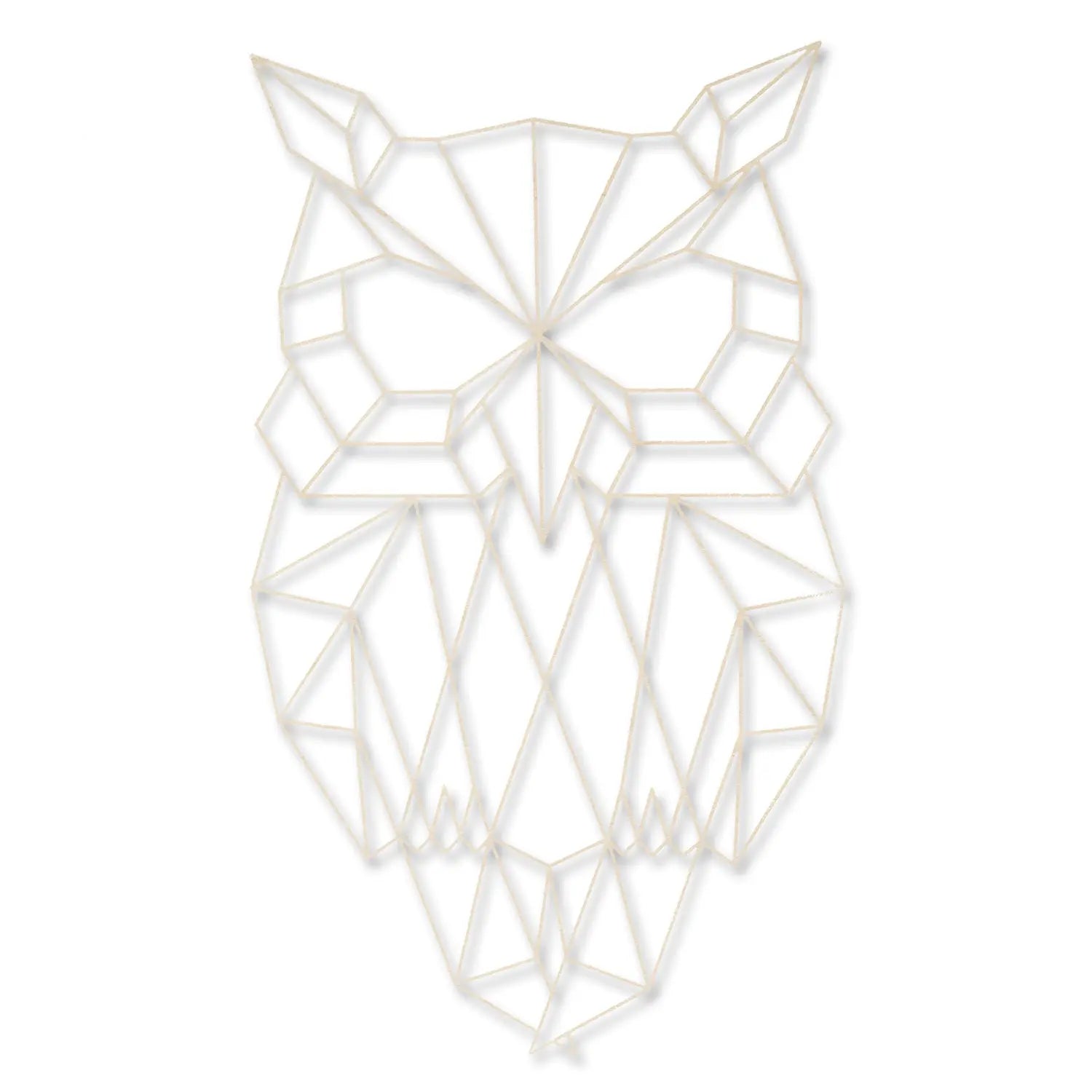 Origami Eule aus Holz -