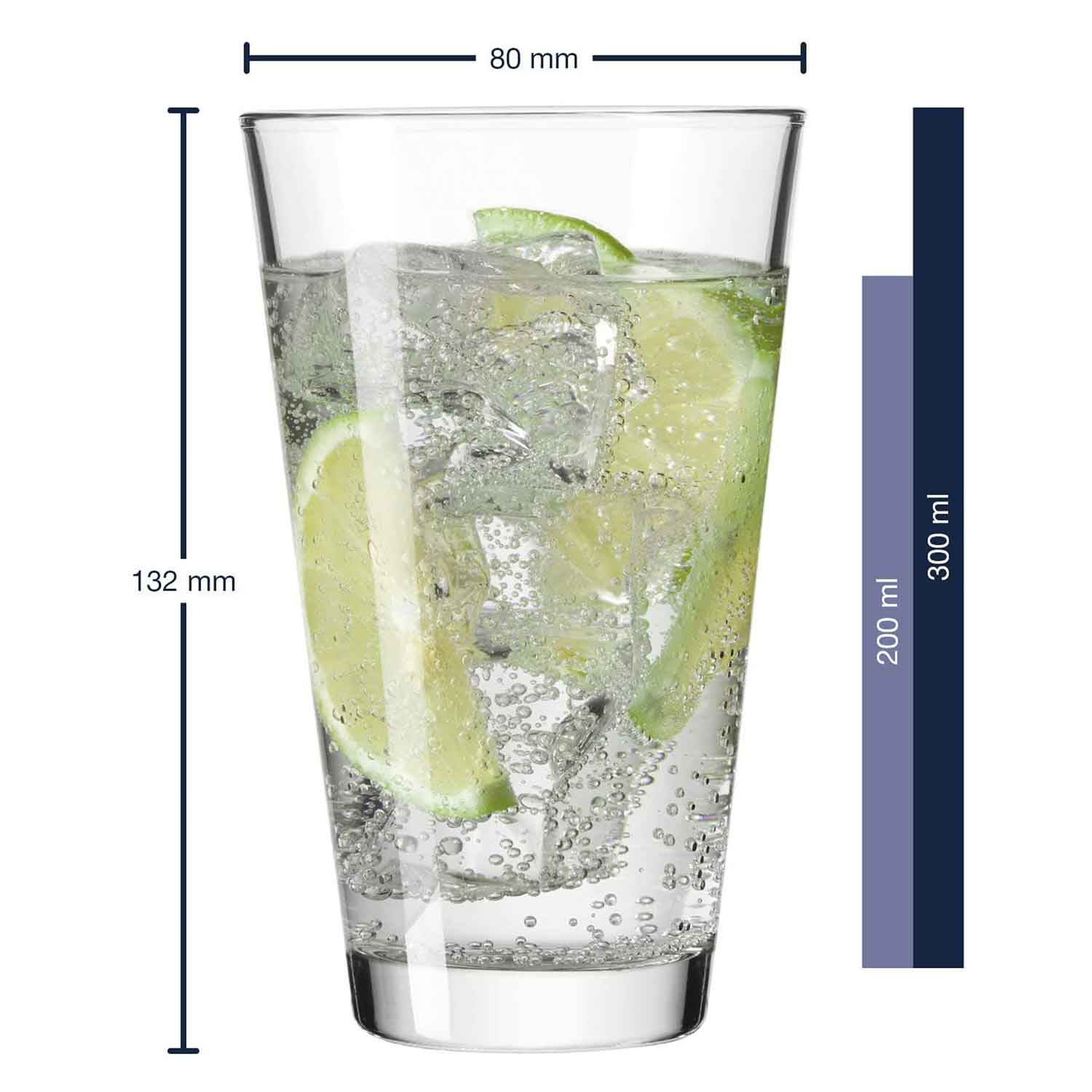 Leonardo Wasserglas mit UV-Druck "Löwe" - Für Kinder