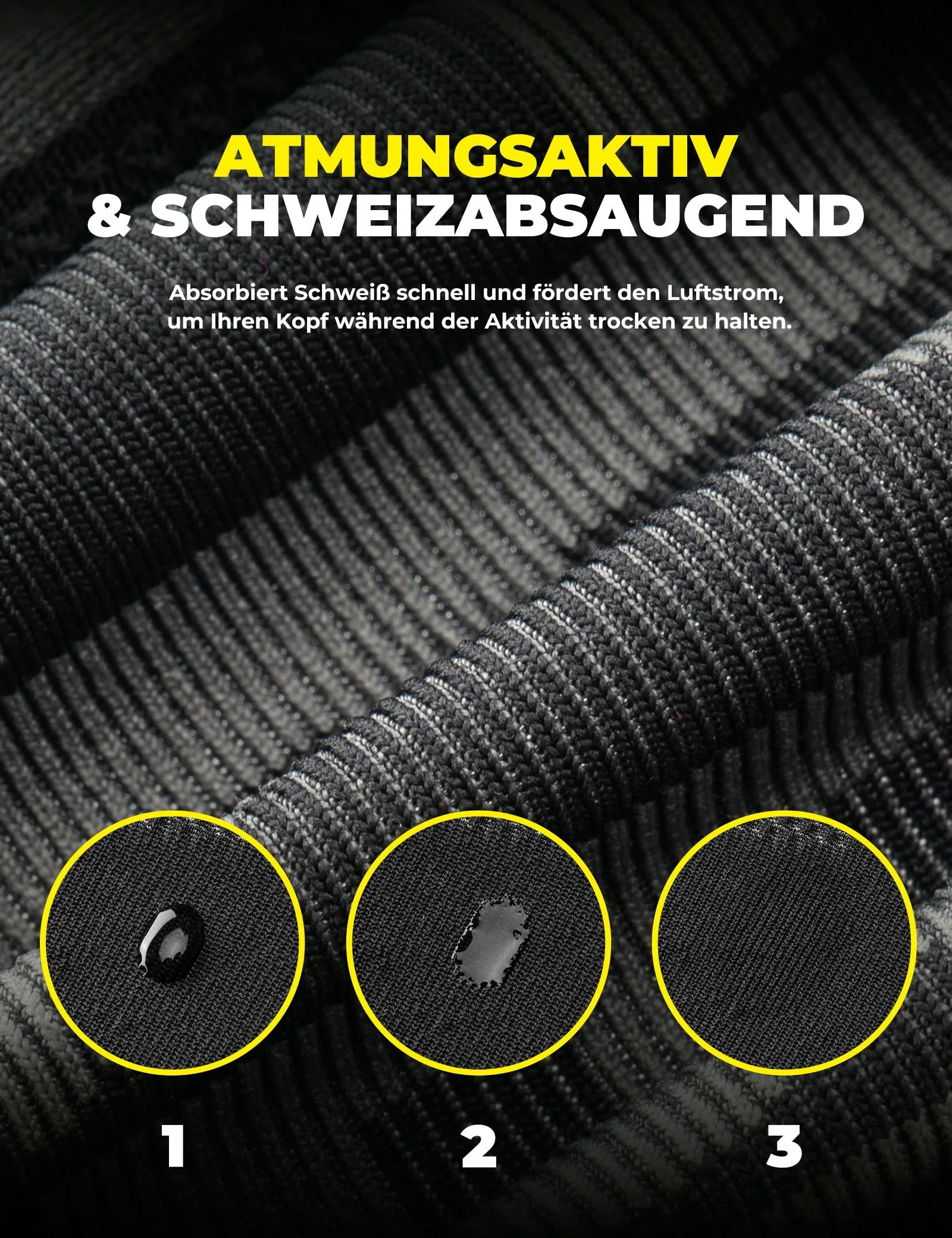 Fahrrad Mütze Winter mit Ohrenschutz, Atmungsaktiv & Winddicht