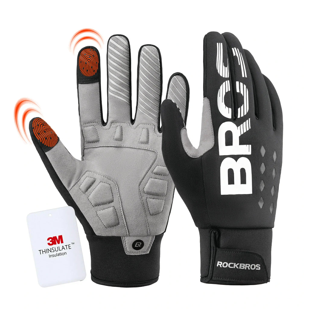 Fahrradhandschuhe Winter Thinsulate Warme Handschuhe Touchscreen