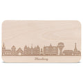 Frühstücksbrettchen Skyline Flensburg