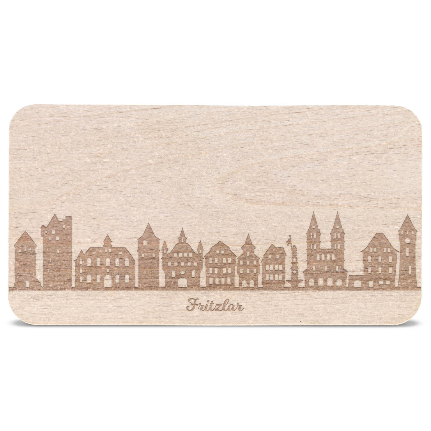 Frühstücksbrettchen Skyline Fritzlar