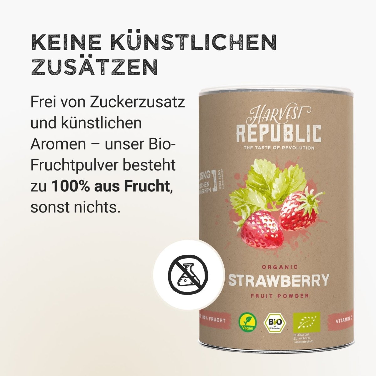 Fruit Powder - Strawberry