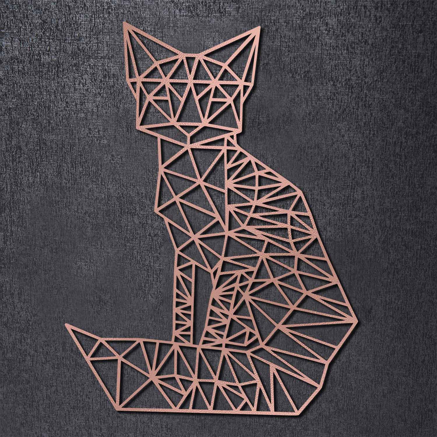 Origami Fuchs aus Holz -
