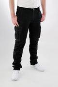 Herren Lederhose Cargo Nubuk