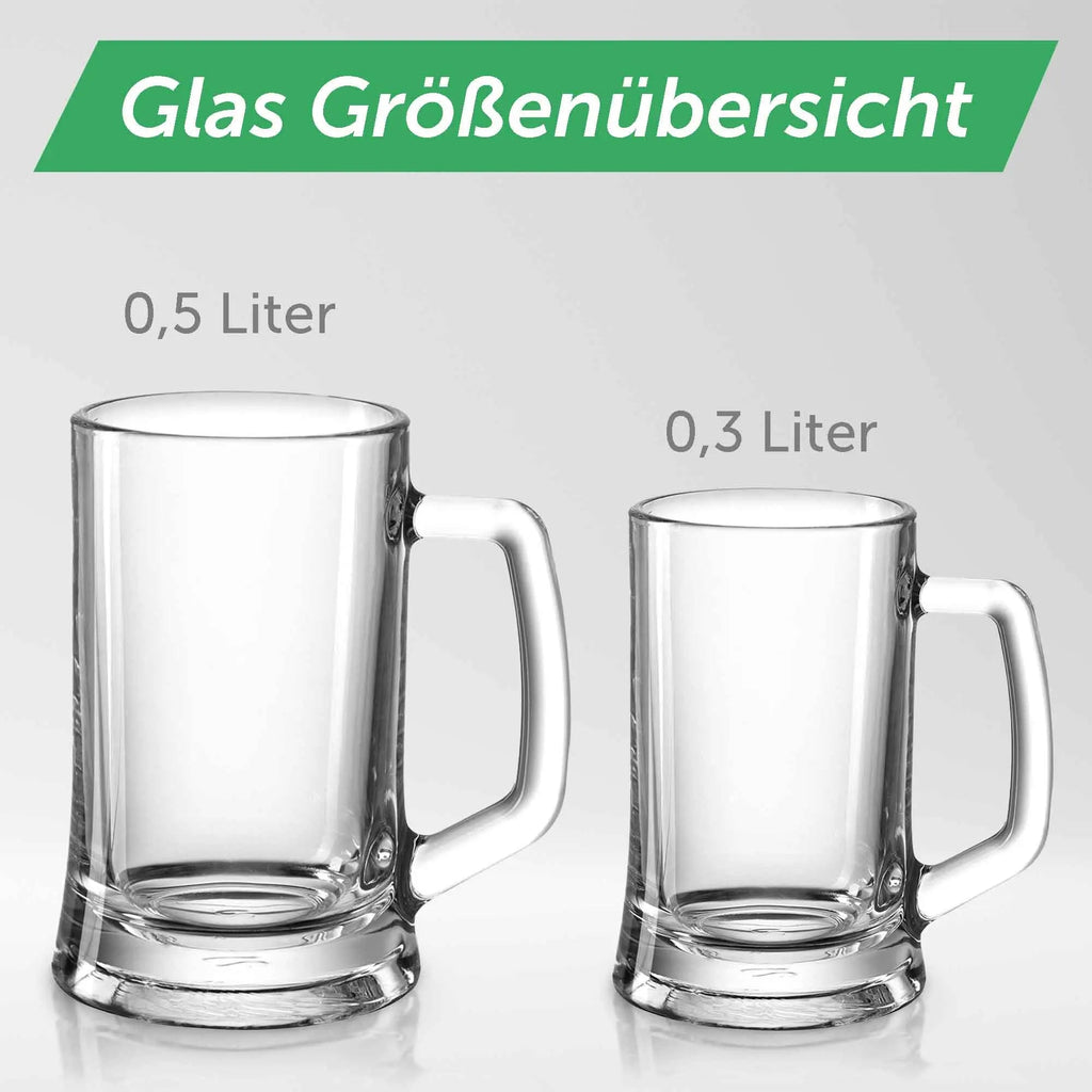 Montana Bierkrug mit Gravur "Bierkönig"