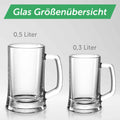 Montana Bierkrug mit Gravur "Ein Hoch auf"