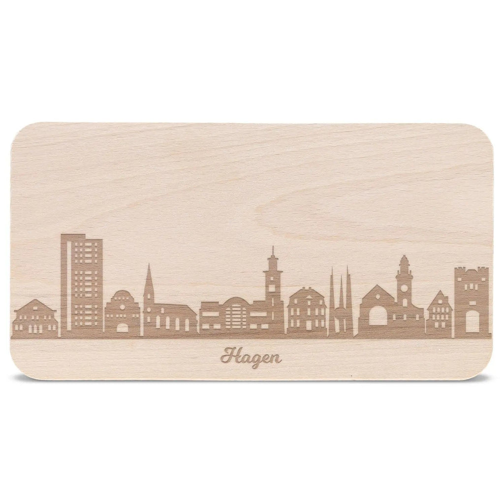 Frühstücksbrettchen Skyline Hagen