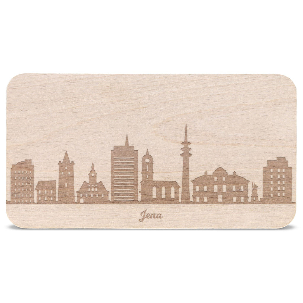 Frühstücksbrettchen Skyline Jena