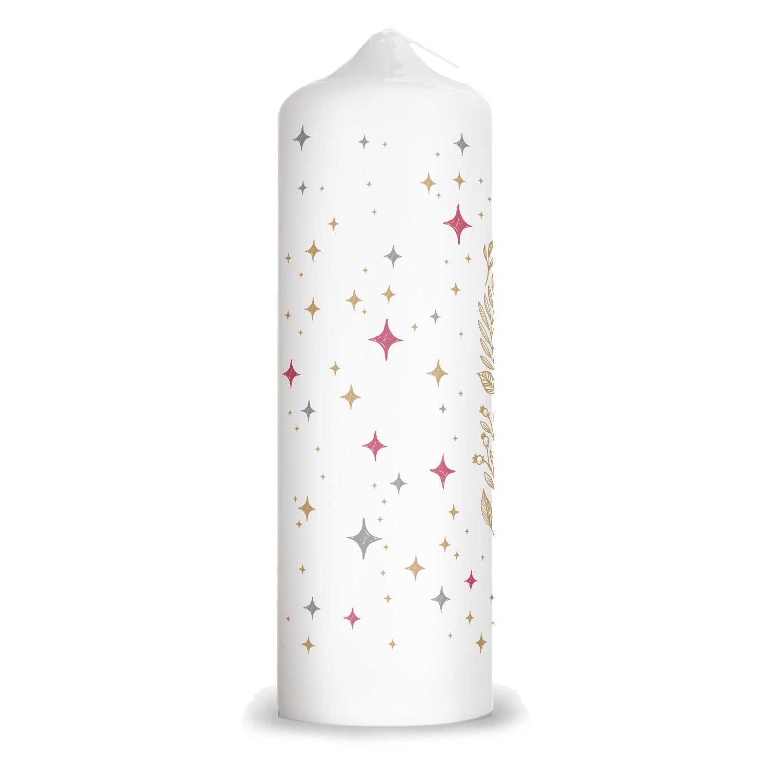 Große Kerze "You are my Star" mit Namen für Paare