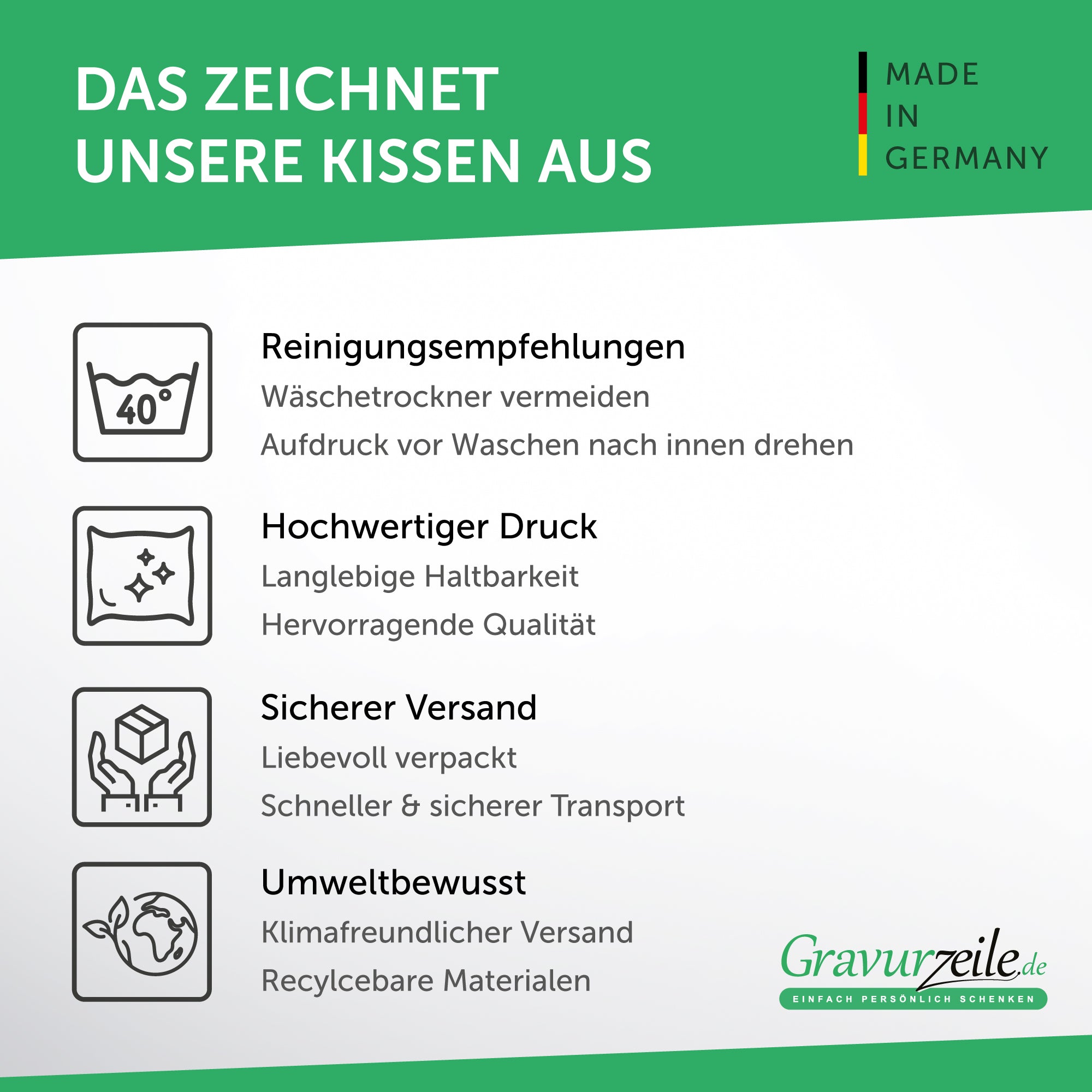 Kissen mit Spruch Elefanten Mama