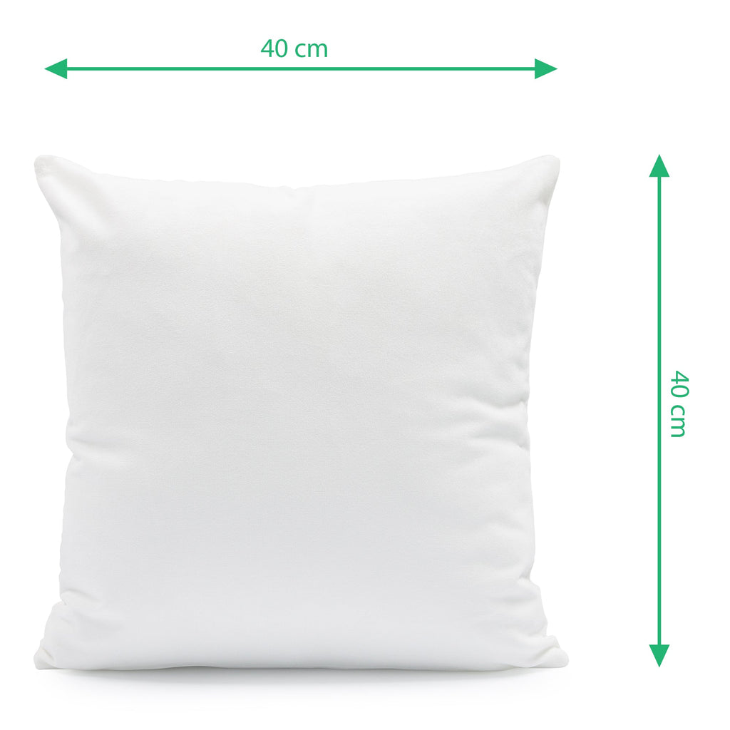 Bedrucktes Kissen mit Spruch Happy Konfetti to you!