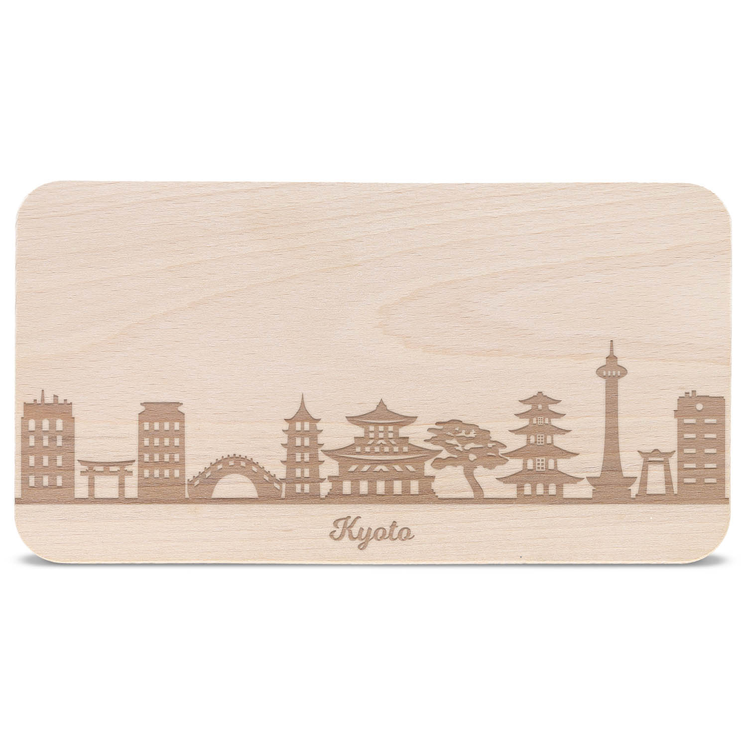Frühstücksbrettchen Skyline Kyoto