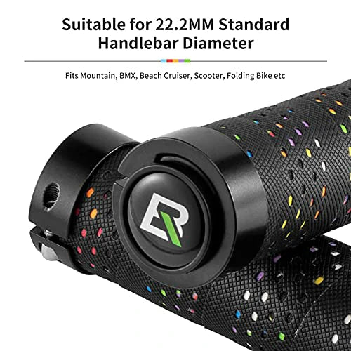 Lenkergriffe Anti-Rutsch Fahrradgriffe Lock-On Design Fahrrad Griffe