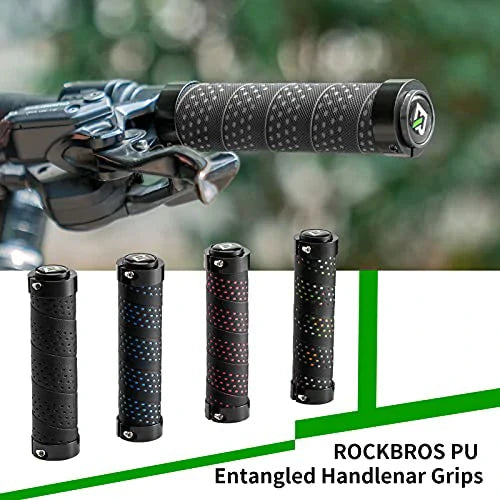 Lenkergriffe Anti-Rutsch Fahrradgriffe Lock-On Design Fahrrad Griffe