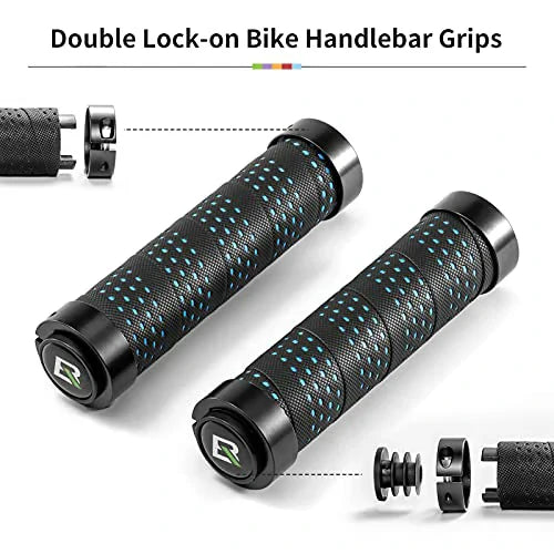 Lenkergriffe Anti-Rutsch Fahrradgriffe Lock-On Design Fahrrad Griffe