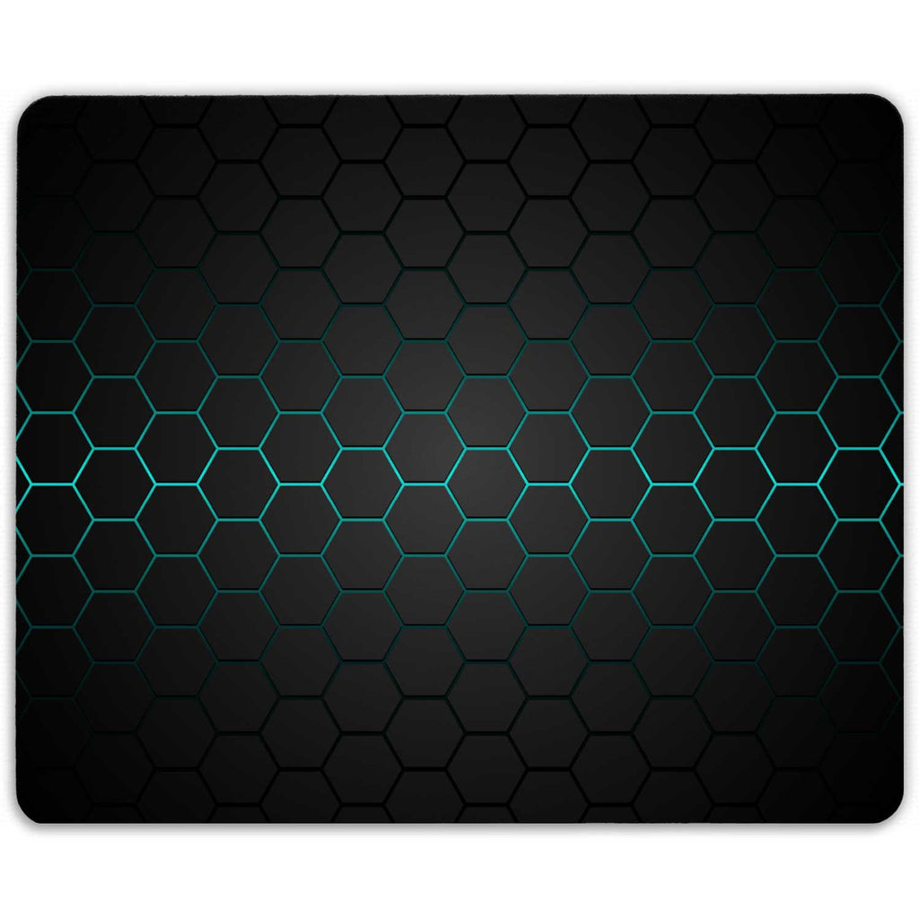 Bedrucktes Mousepad im Hexagon Design