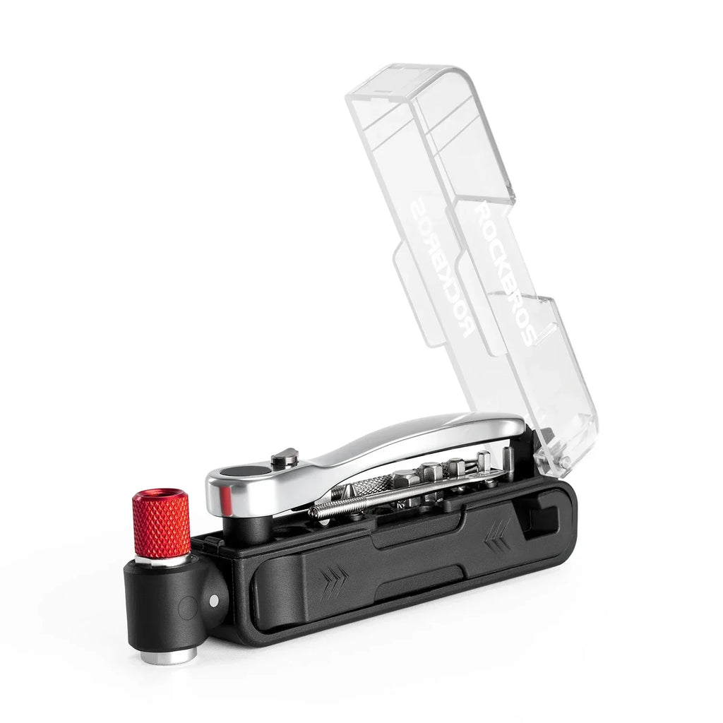 Multifunktionales 15-in-1 Mini-Ratsche-Fahrradwerkzeug