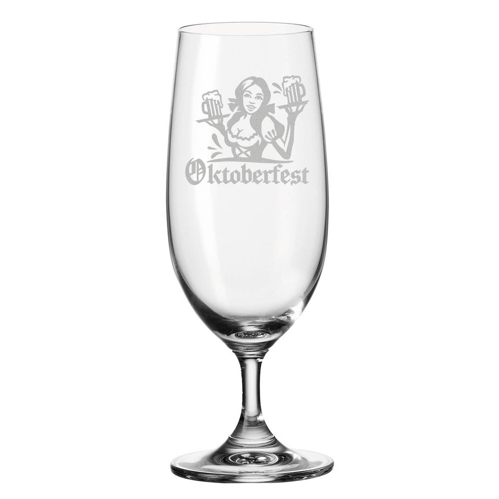 Leonardo Bierglas mit Gravur "Oktoberfest Madl"