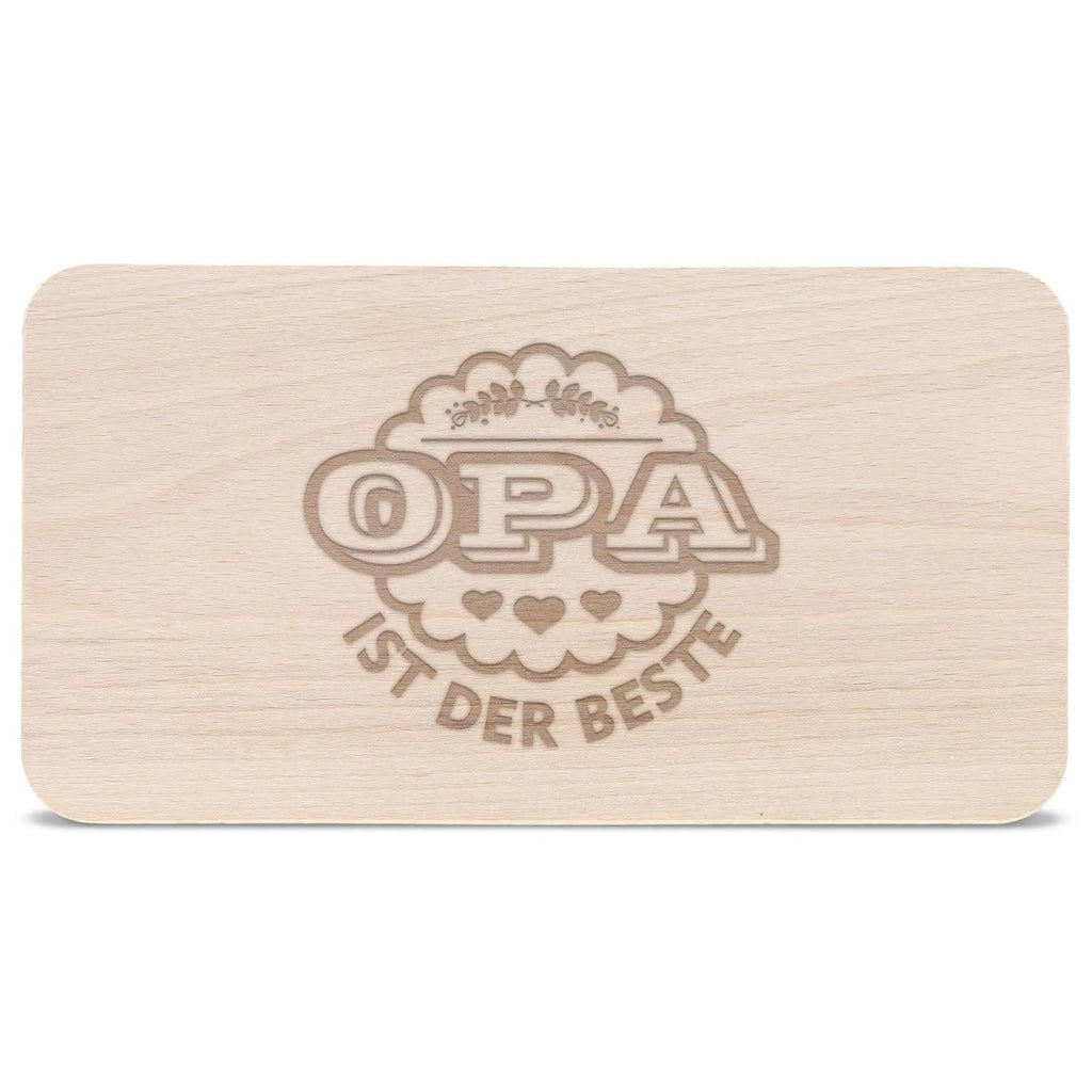 Frühstücksbrettchen Oma + Opa sind die Besten im Set