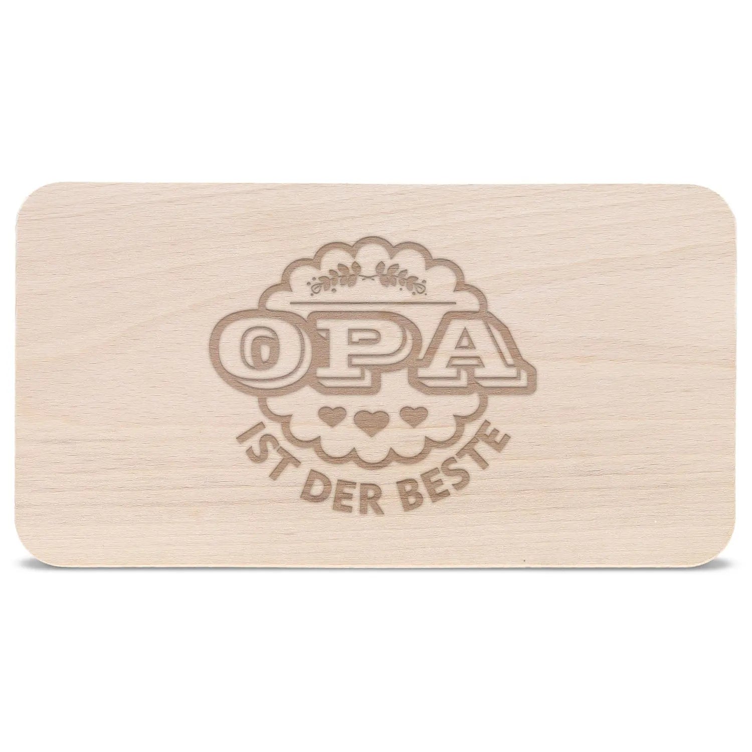 Frühstücksbrettchen Oma + Opa sind die Besten im Set