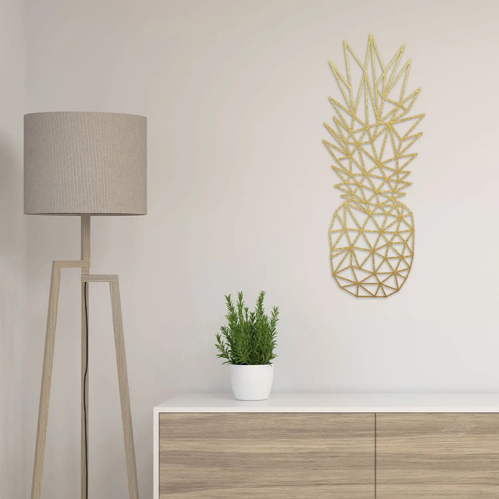 Origami Ananas aus Holz