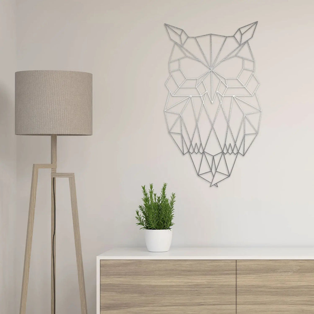 Origami Eule aus Holz -