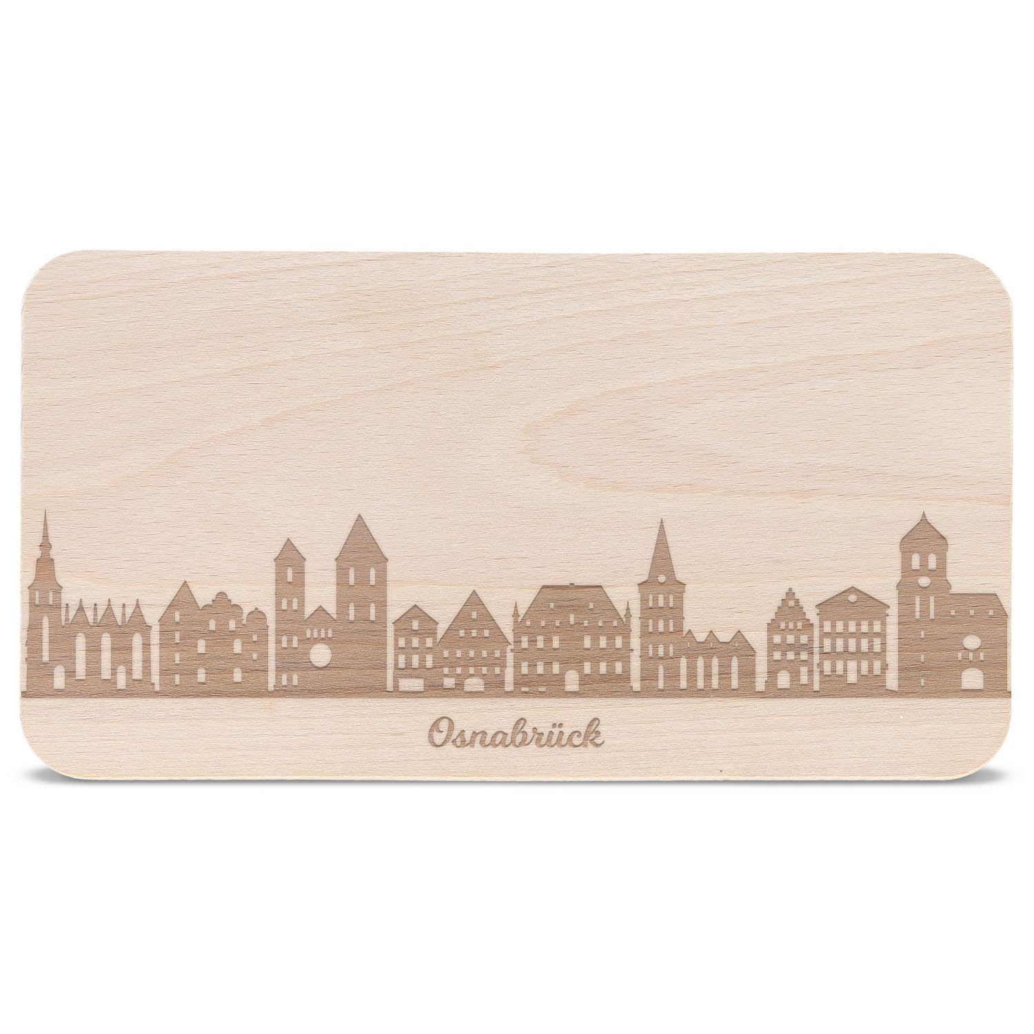 Frühstücksbrettchen Skyline Osnabrück
