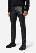 Slim Fit Herren Lederhose Bono