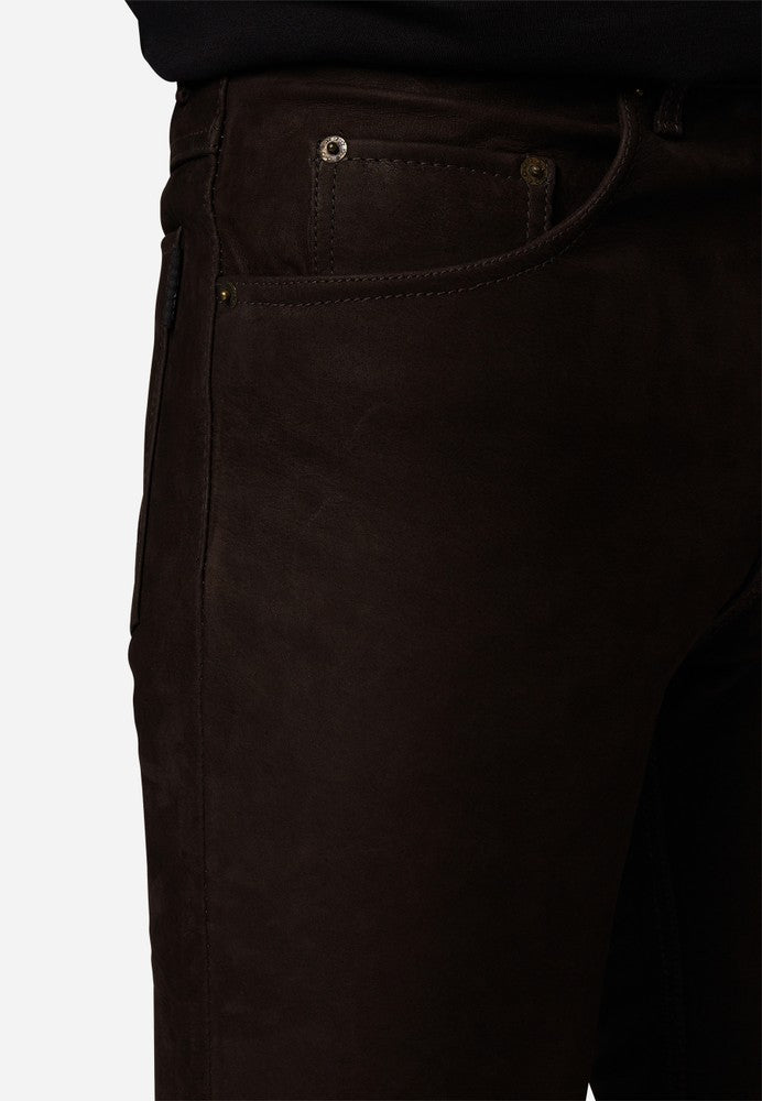 Herren Lederhose Nubuk 101