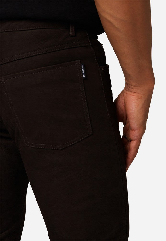 Herren Lederhose Nubuk 101
