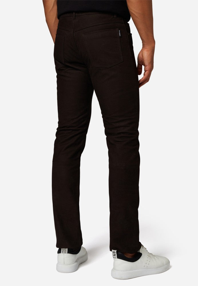 Herren Lederhose Nubuk 101