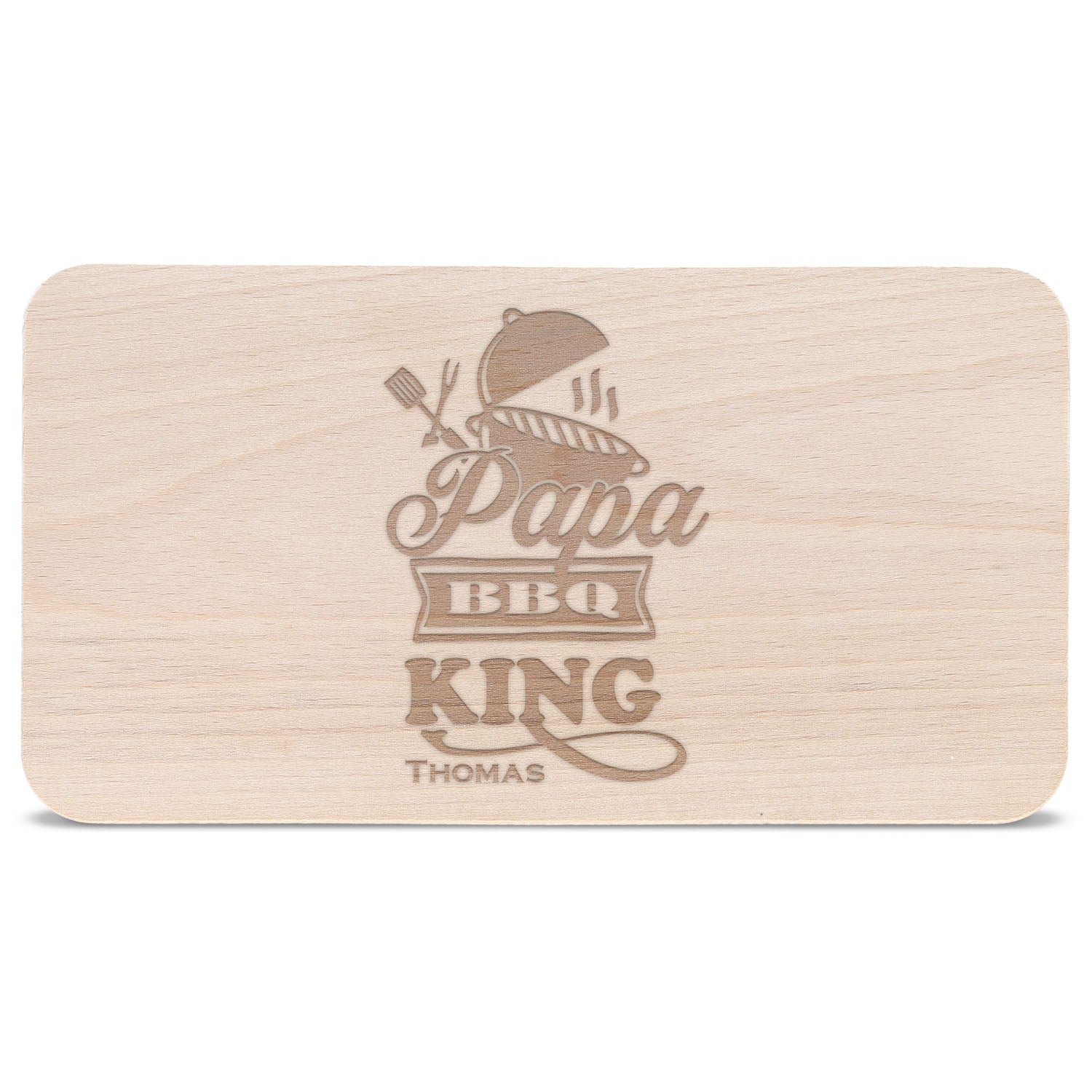 Frühstücksbrettchen Papa BBQ King