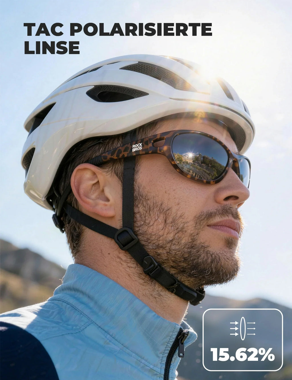 Polarisierte Sportsonnenbrille SP394 Ultralight & UV400