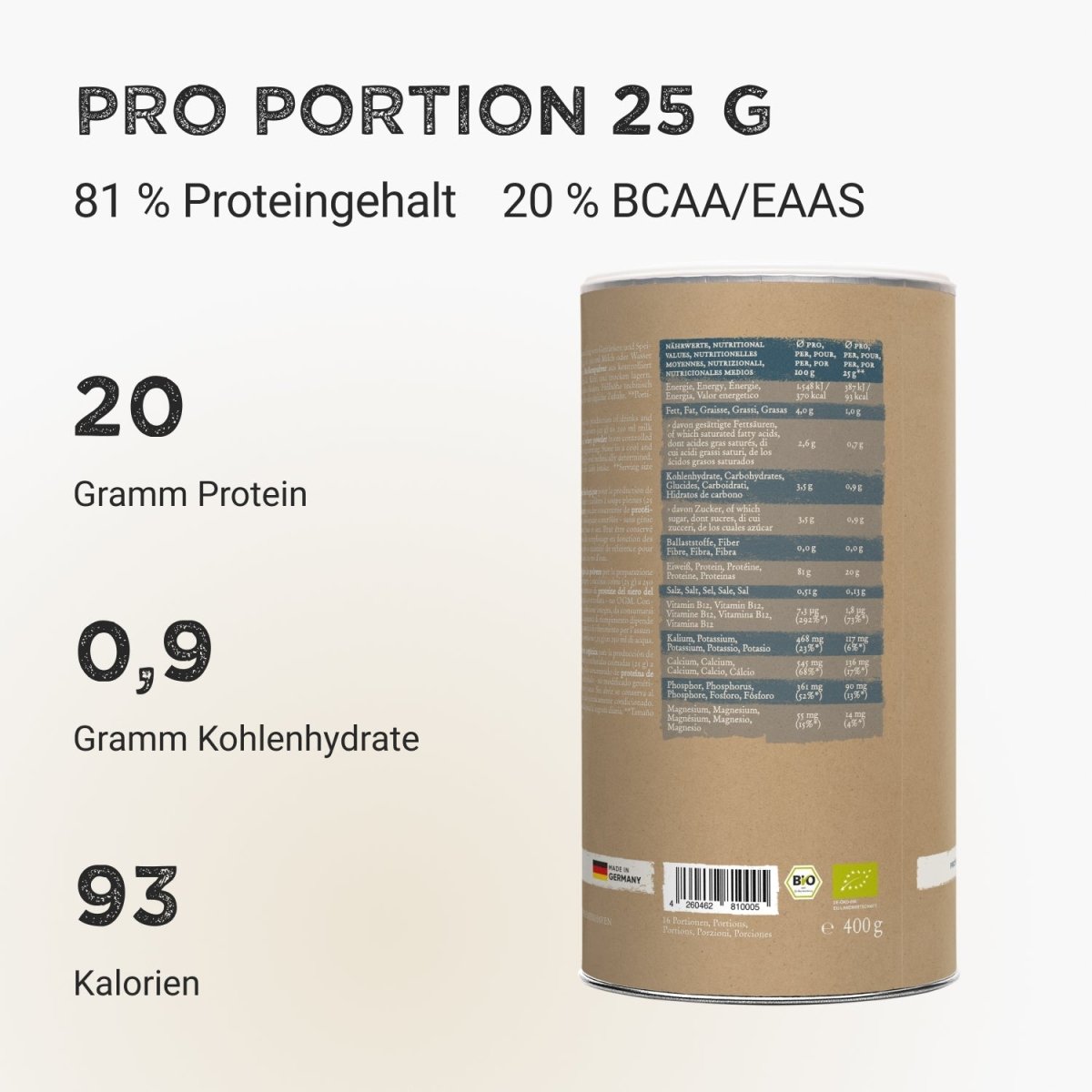 Whey Protein - Natural