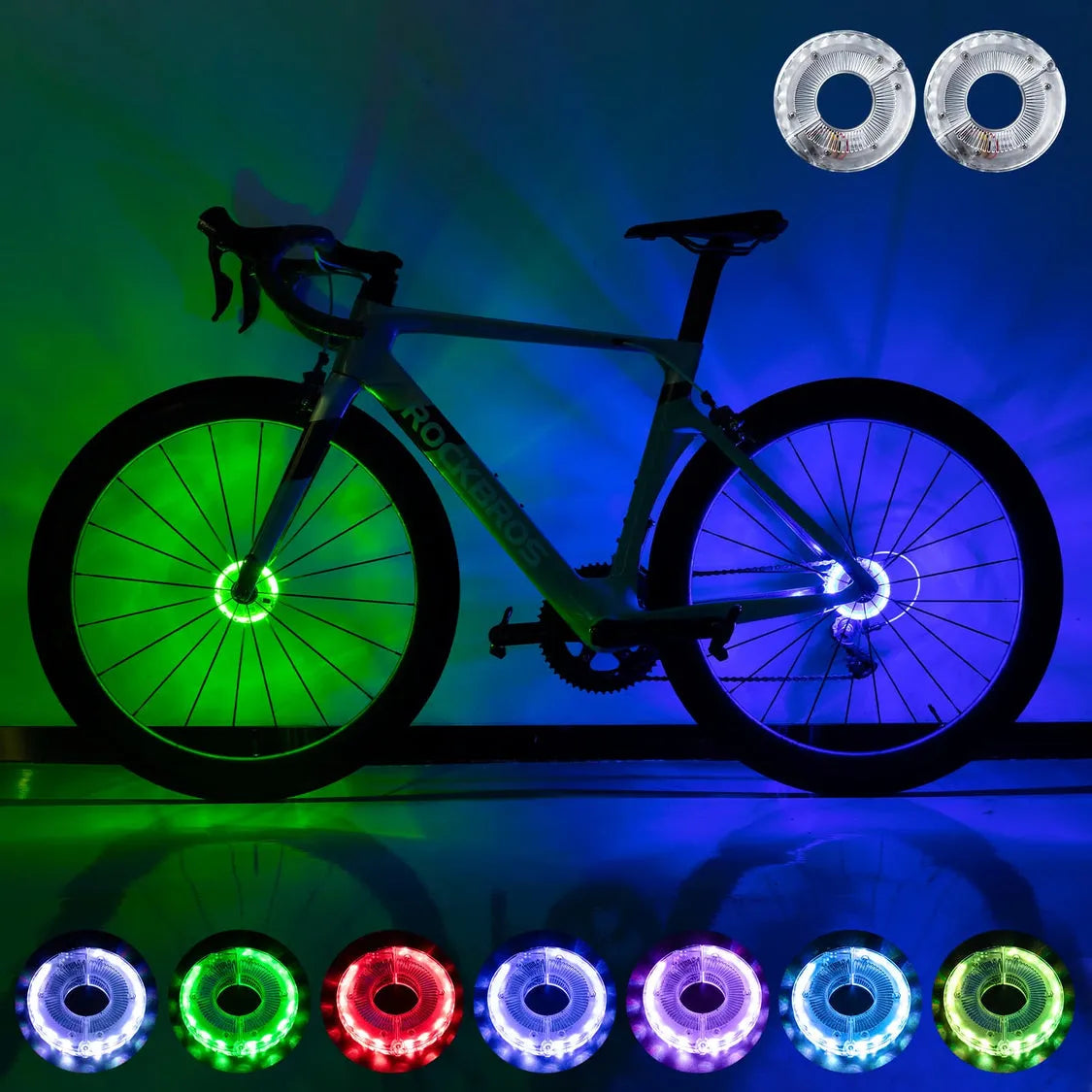 ROCKBROS LED-Radleuchte– Nicht im Straßenverkehr verwenden