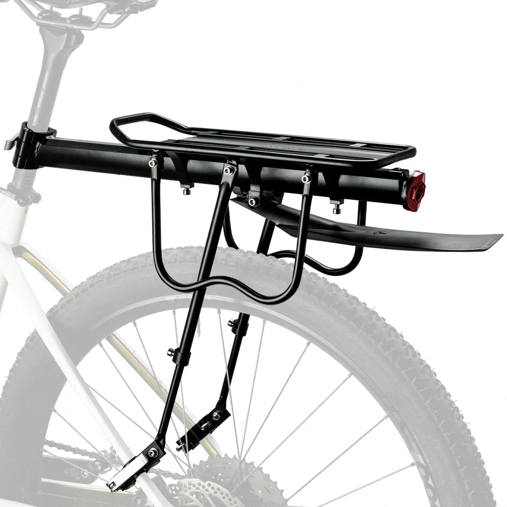 ROCKBROS Fahrrad Gepäckträger mit Reflektor und Schutzblech Aluminiumlegierung